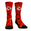 Kansas City Chiefs - Cracked Marble Crew Socks