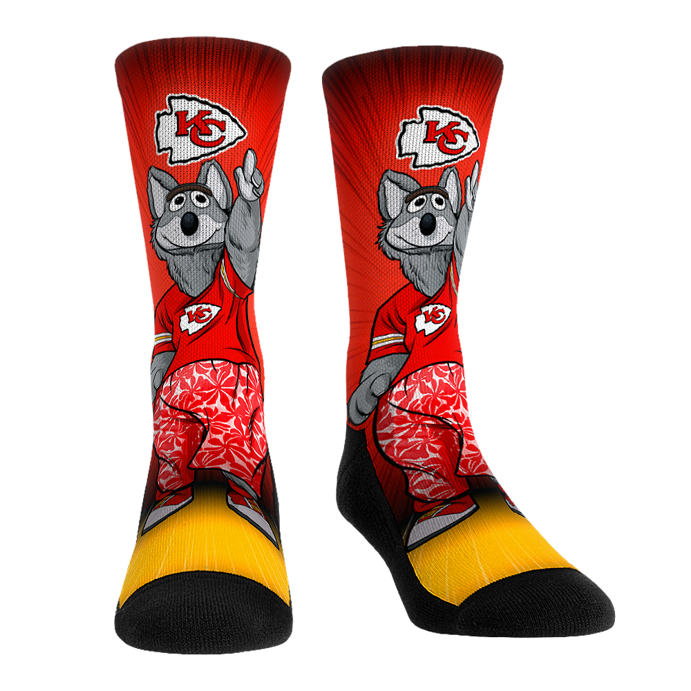 Kansas City Chiefs - Mascot Pump Up! Crew Socks