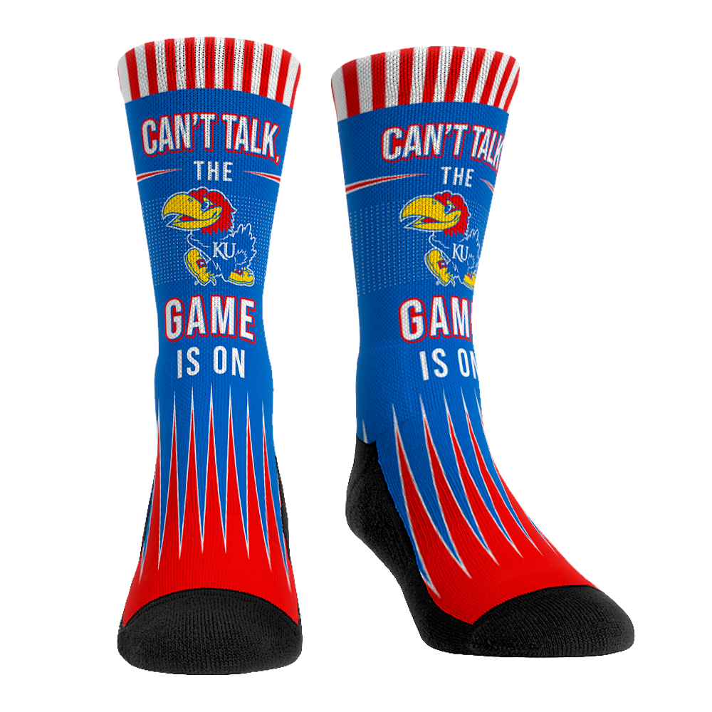 Kansas Jayhawks - Can't Talk Crew Socks