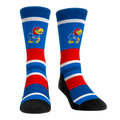 Kansas Jayhawks - Tech Stripe Crew Socks