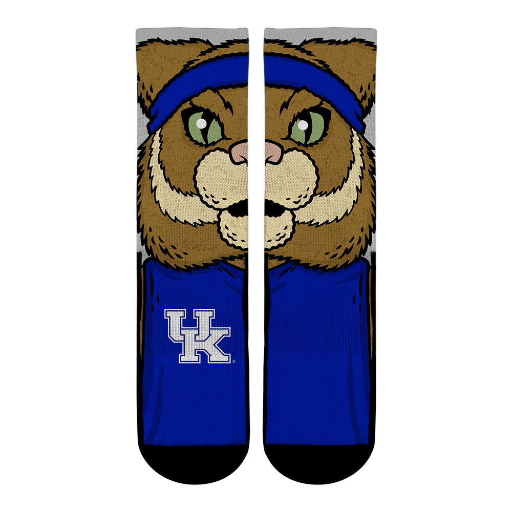 Kentucky Wildcats - Mascot Crew Socks
