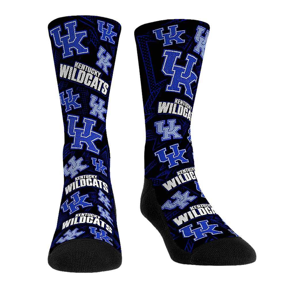 Kentucky Wildcats - Microdot All-Over Crew Socks