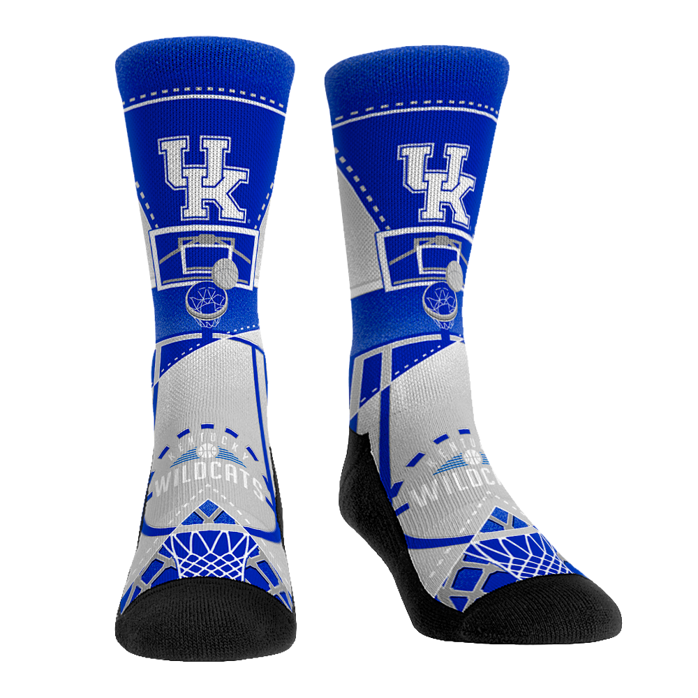 Kentucky Wildcats - Nothing but Net Crew Socks