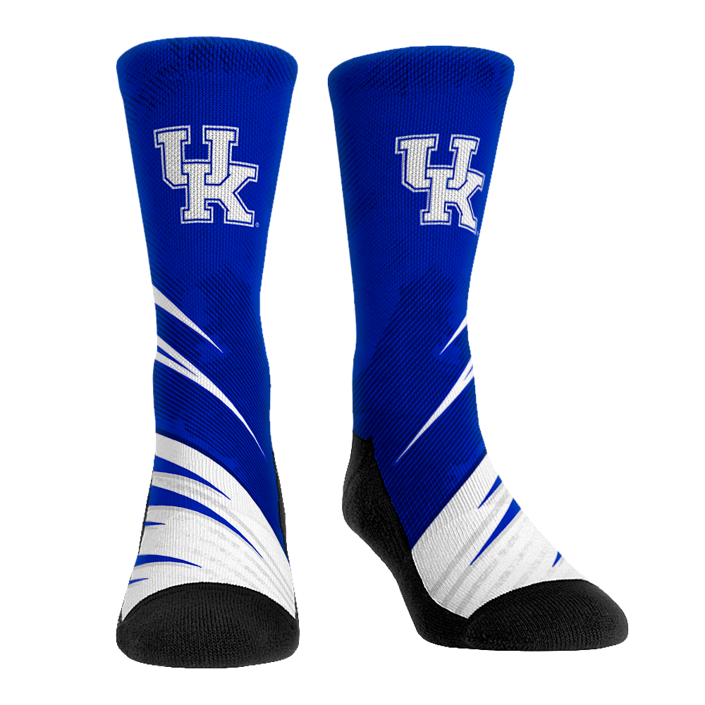 Kentucky Wildcats - Slash Slant Crew Socks