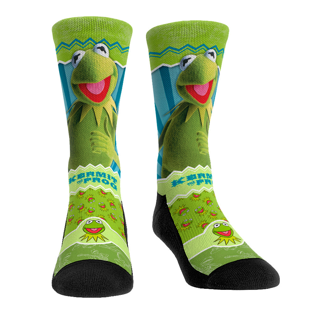 The Muppets Kermit the Frog - Showtime Crew Socks