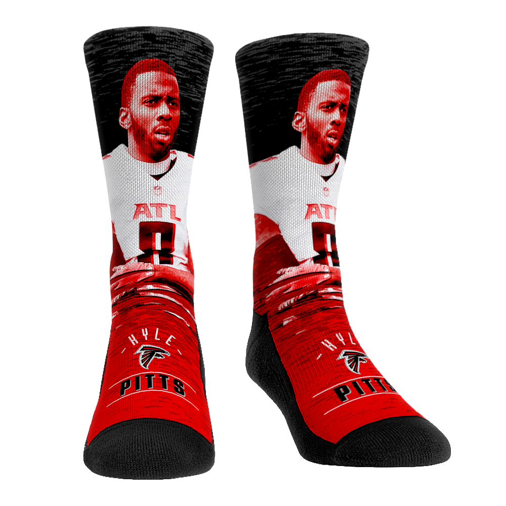 Kyle Pitts - Atlanta Falcons - Jumbotron Crew Socks