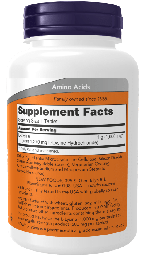 L - Lysine 1000mg