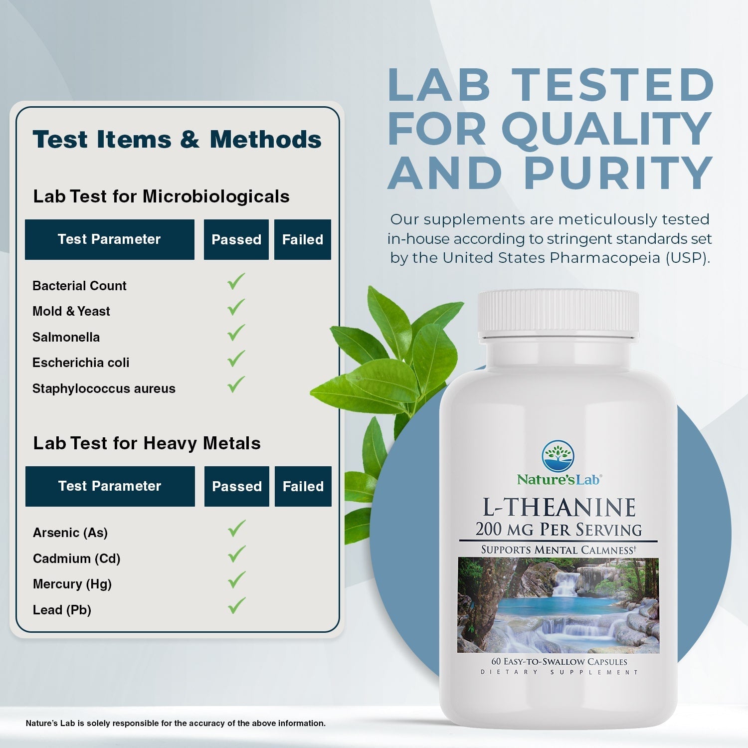 L-Theanine 200 mg - 60 Capsules