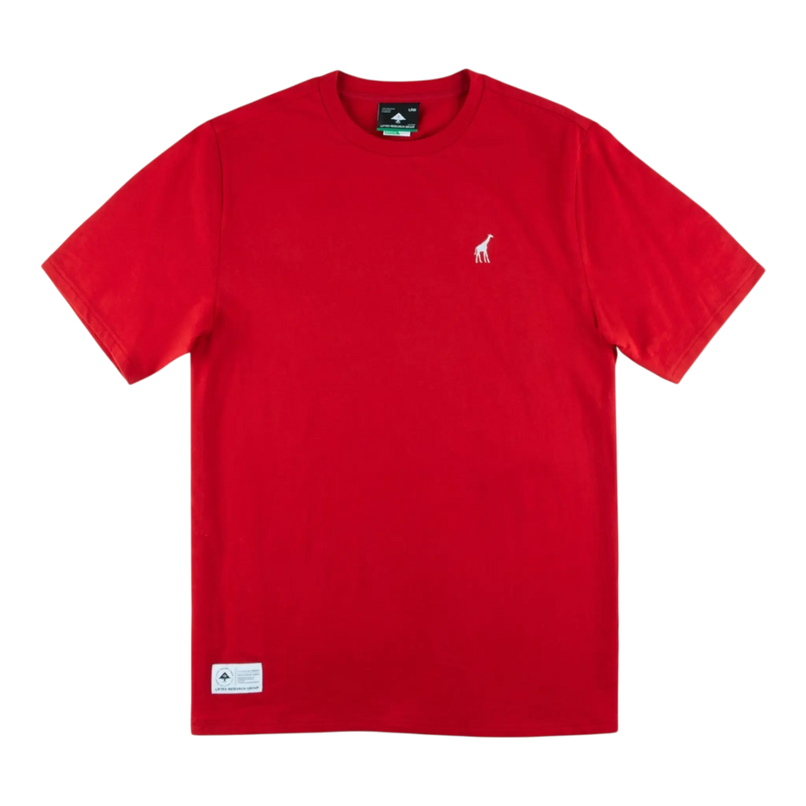 LRG 47 Crew T-Shirt Men’s – Red/White Giraffe
