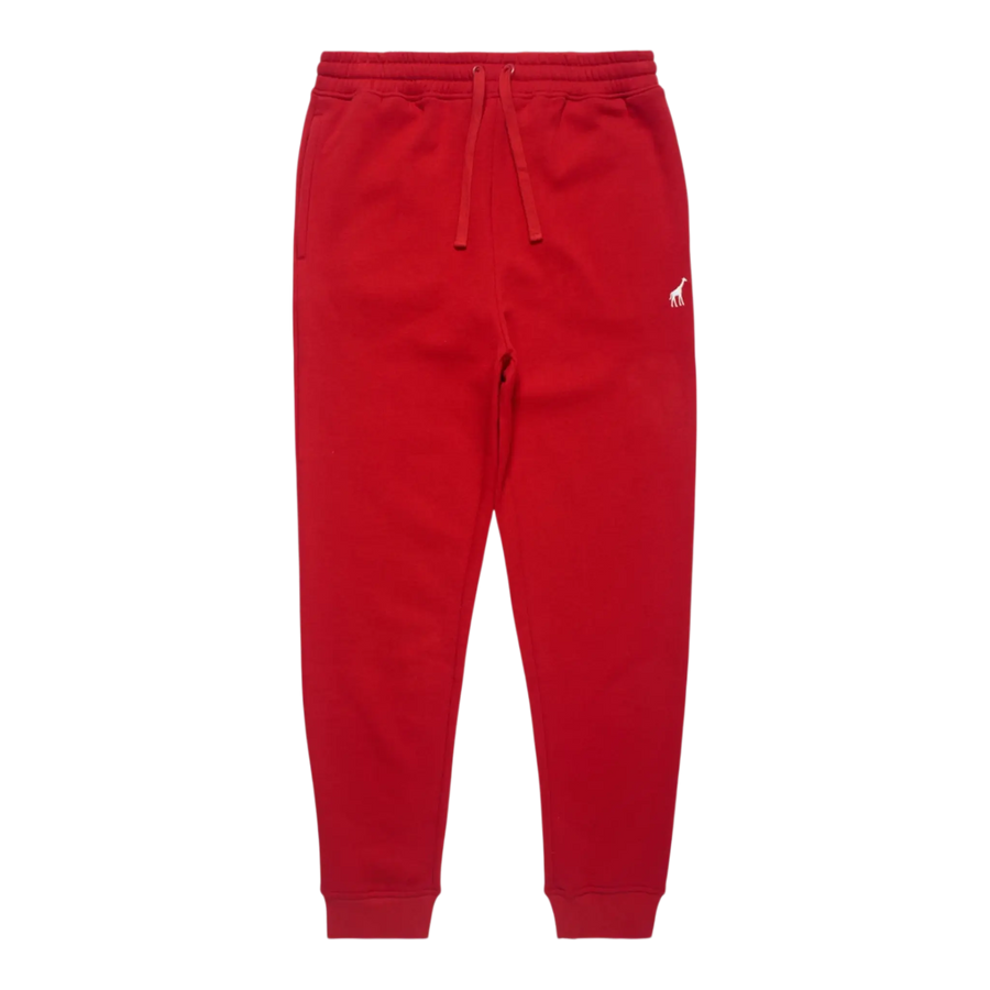 LRG 47 Jogger Sweatpants Men’s – Red/White Giraffe