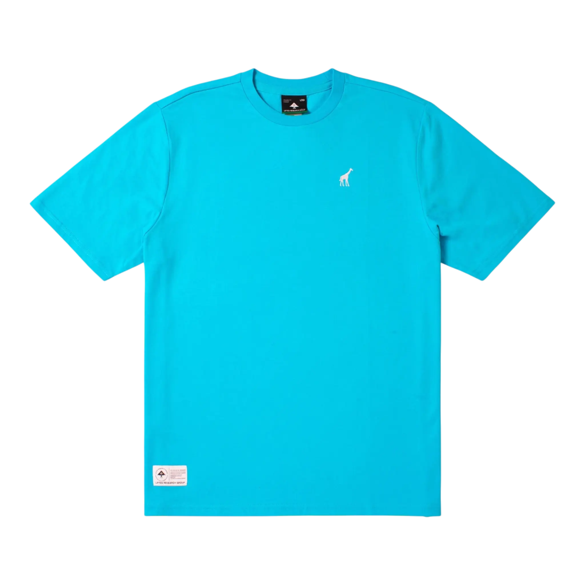 LRG 47 Crew Men’s T-Shirt – Teal/White