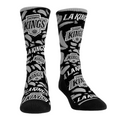 Los Angeles Kings - Logo Paint Crew Socks