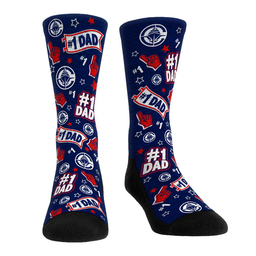 Los Angeles Clippers - #1 Dad Crew Socks