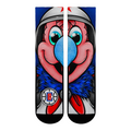 Los Angeles Clippers - Split Face Mascot Crew Socks