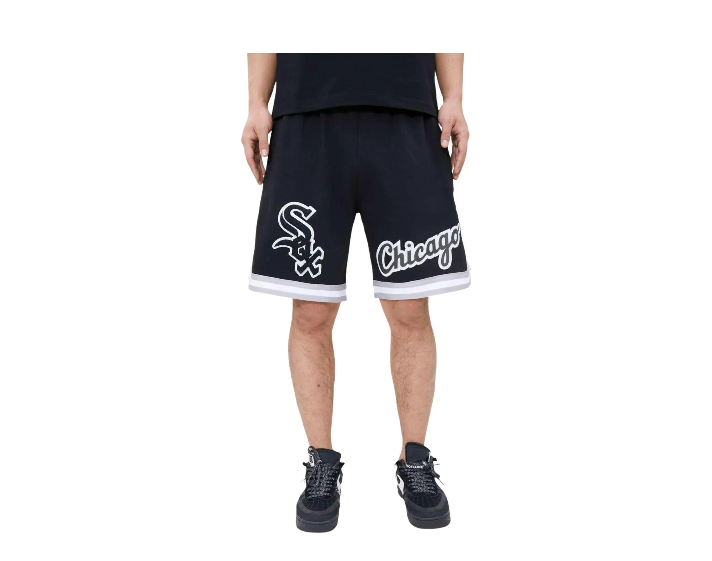 Pro Standard Chicago White Sox Pro Team Men Jogger Shorts Black