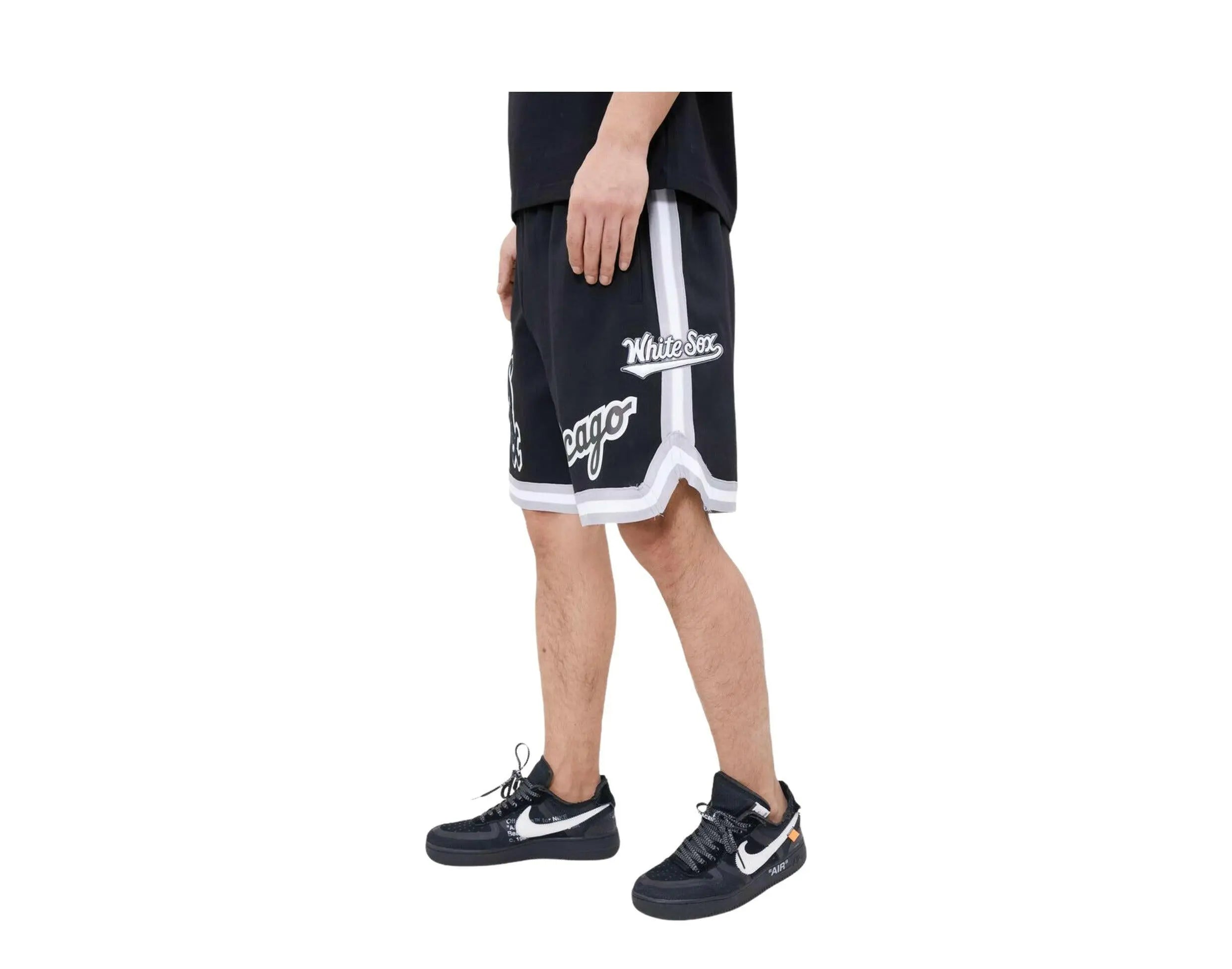 Pro Standard Chicago White Sox Pro Team Men Jogger Shorts Black