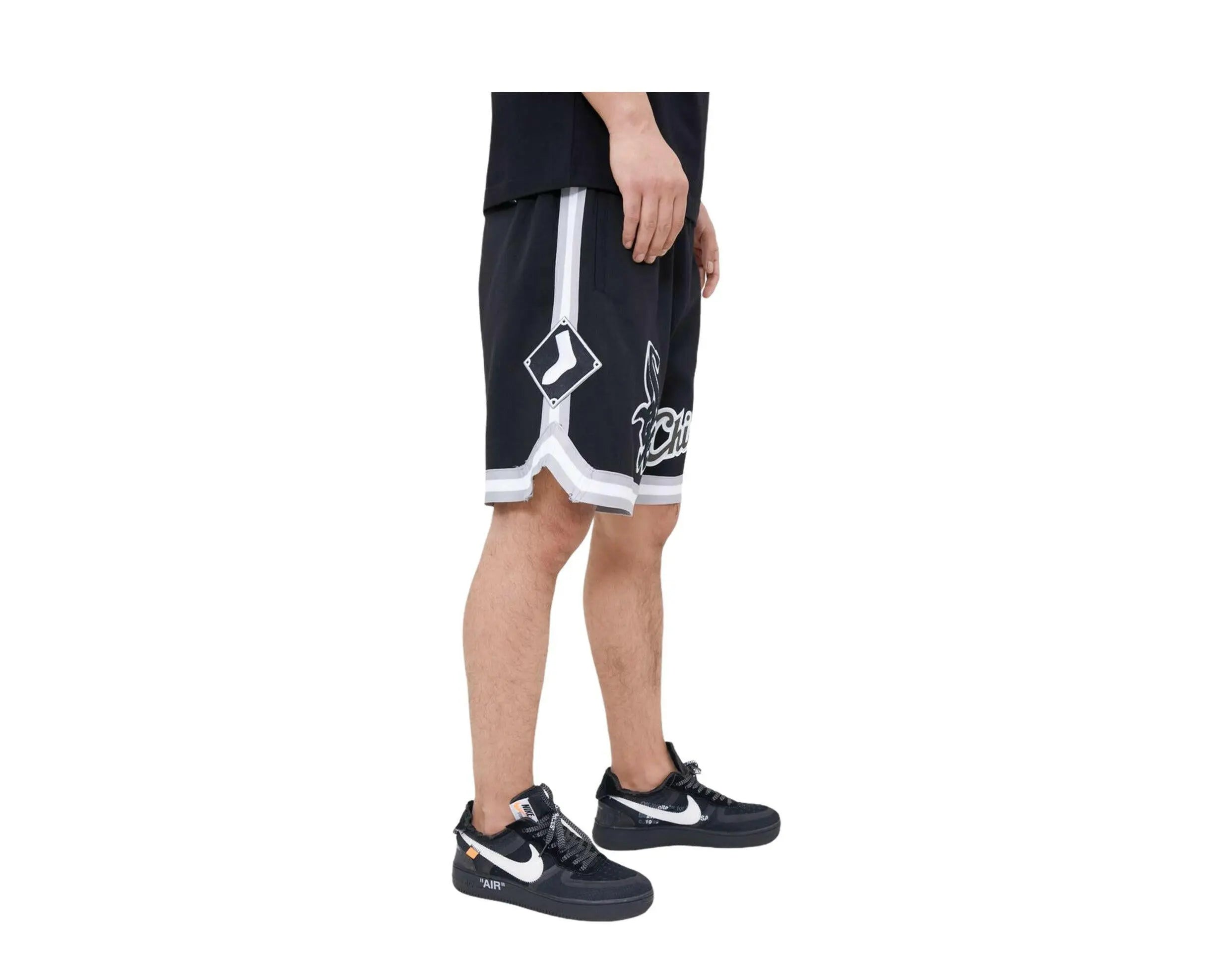 Pro Standard Chicago White Sox Pro Team Men Jogger Shorts Black