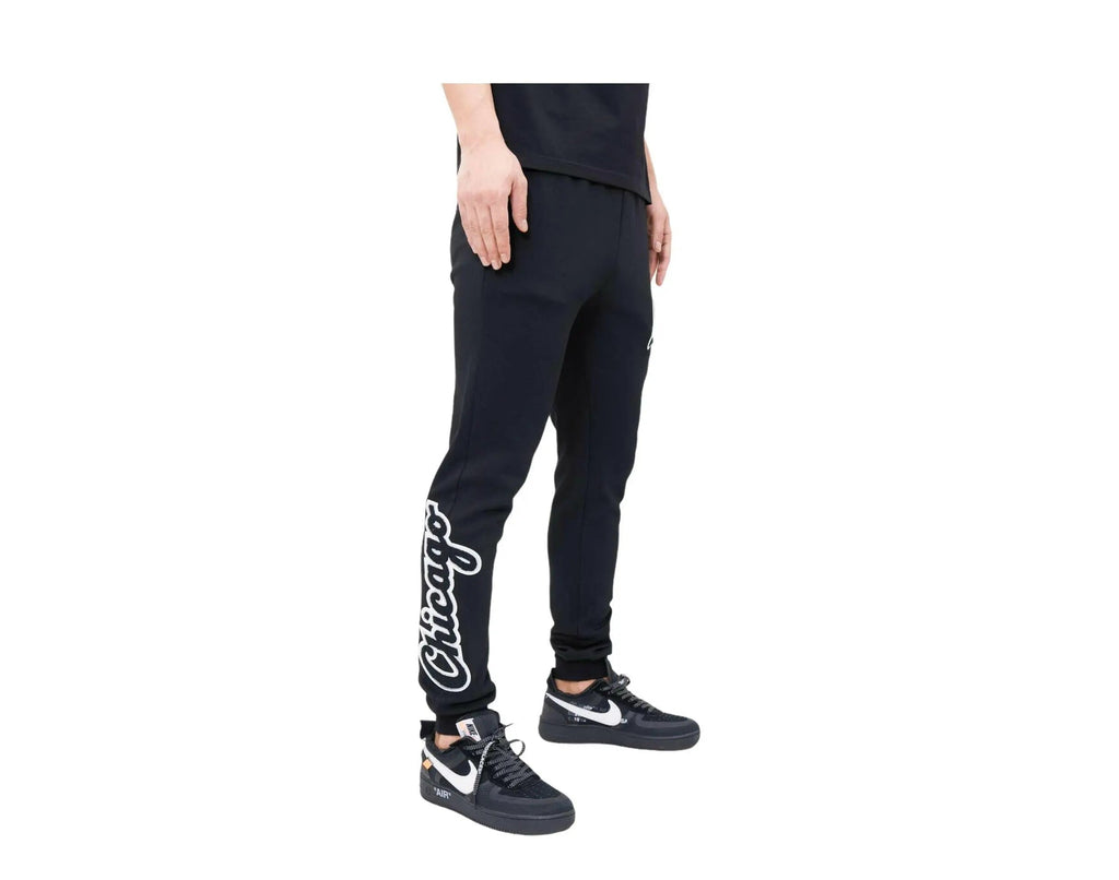 Pro Standard Chicago White Sox Logo Men Joggers Black