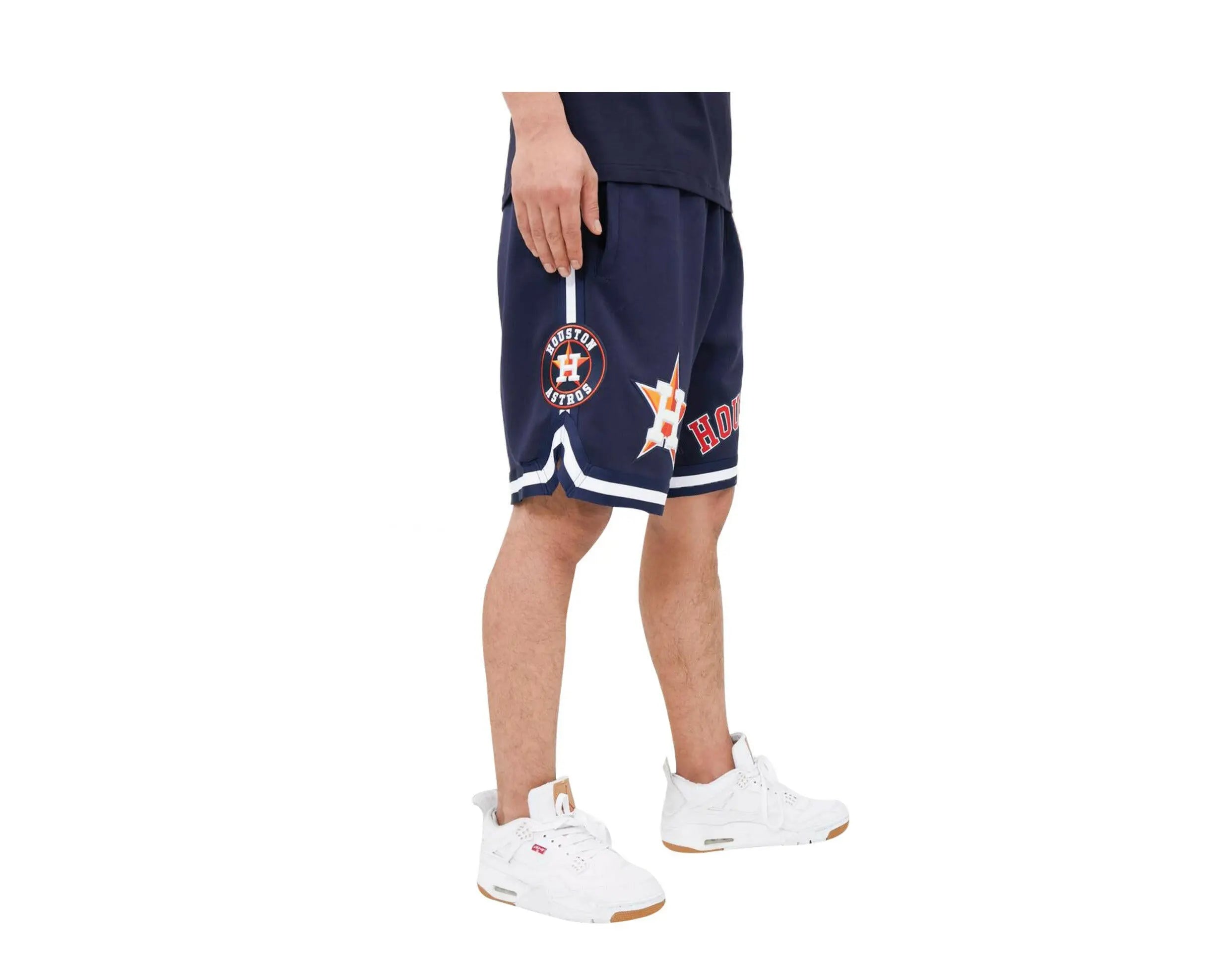 Pro Standard Houston Astros Pro Team Men Jogger Shorts Midnight Navy