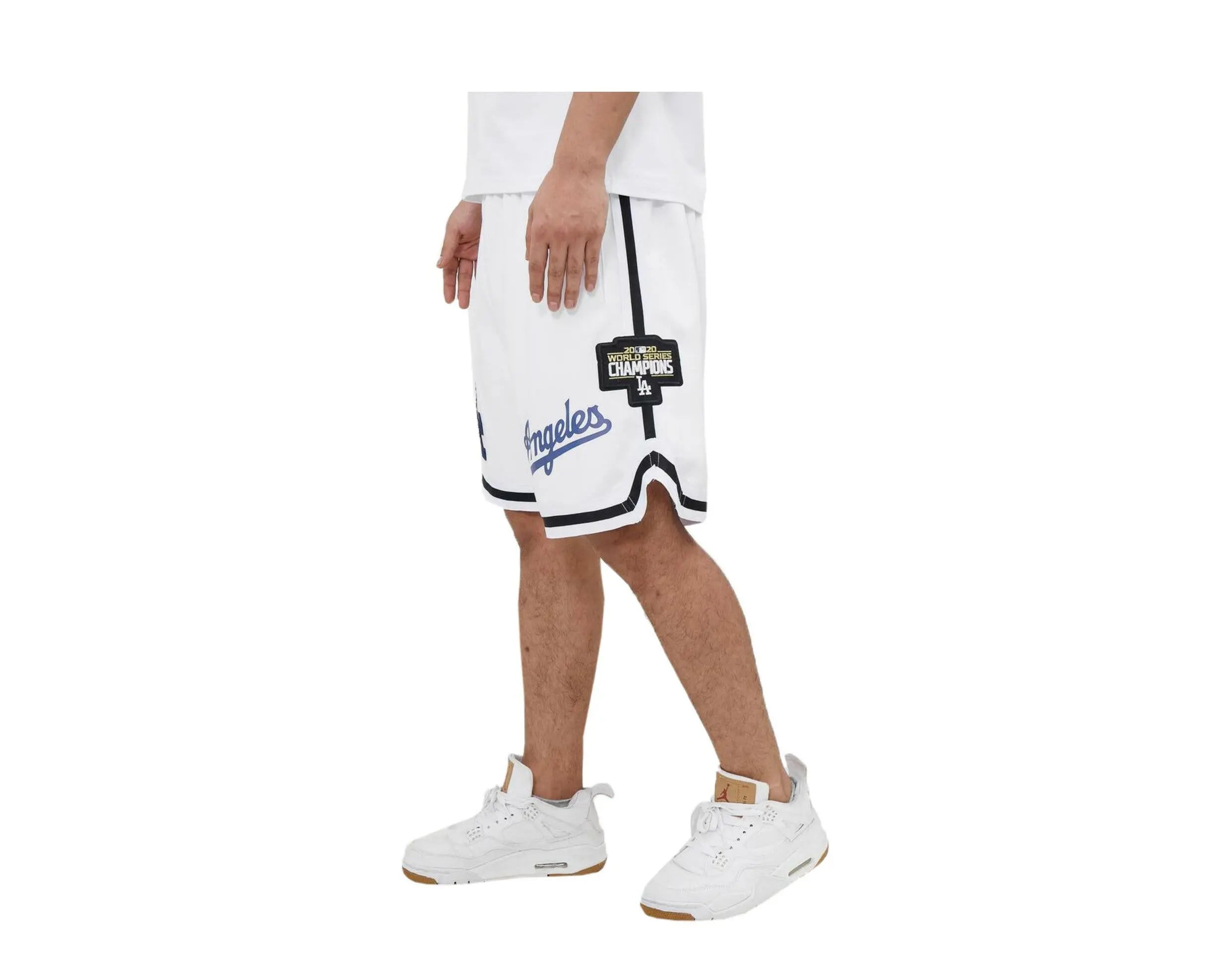 Pro Standard Los Angeles Dodgers Pro Team Men Shorts White