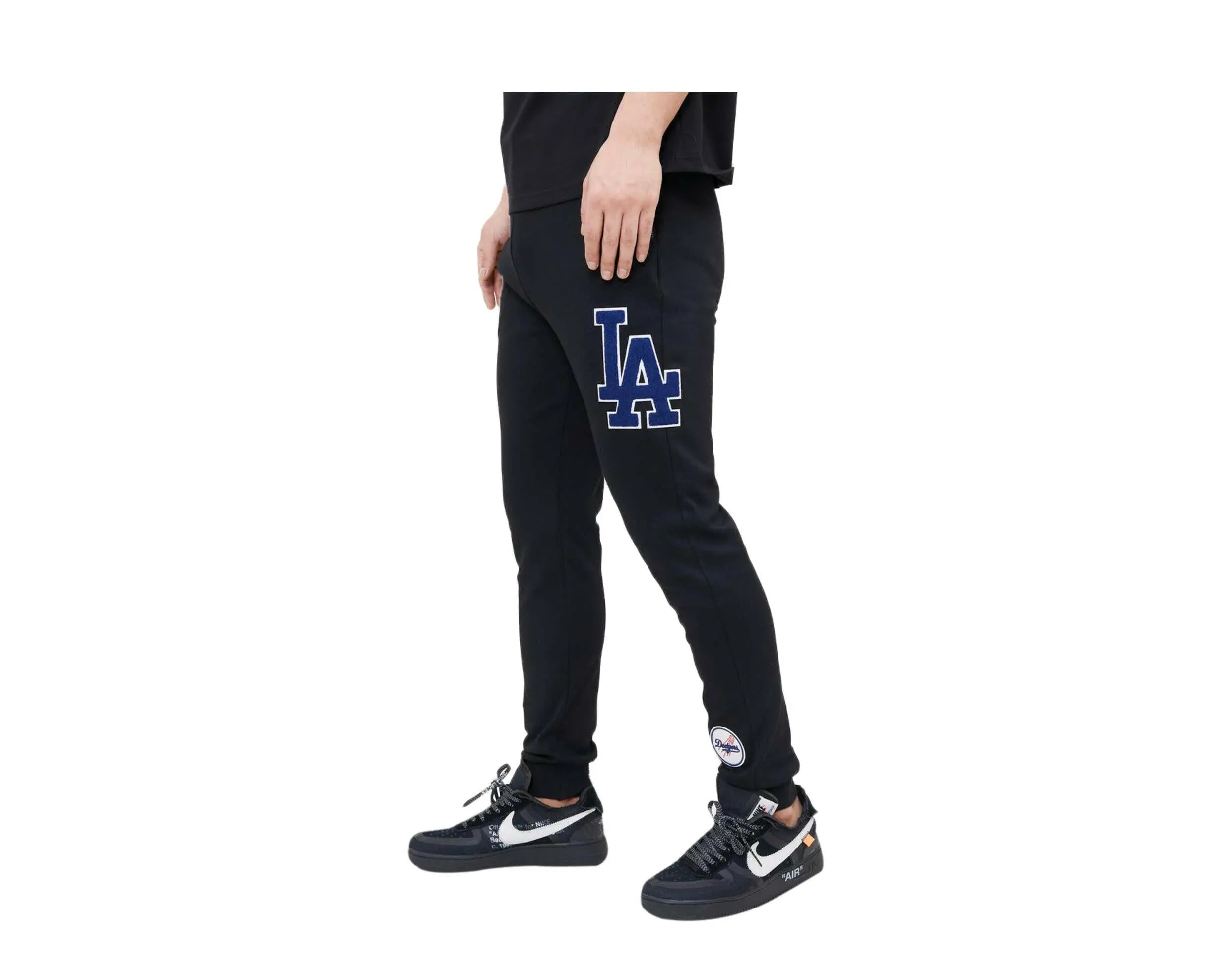 Pro Standard Los Angeles Dodgers Classic Chenille Men Joggers Black