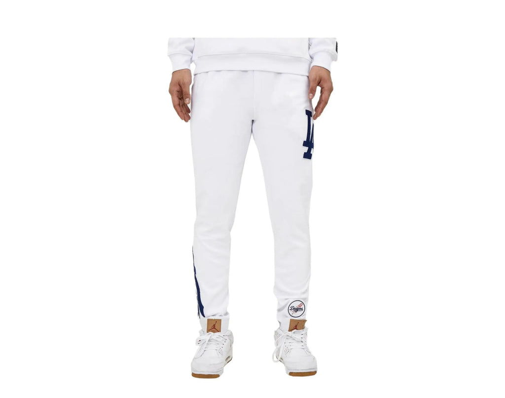 Pro Standard Los Angeles Dodgers Logo Men Joggers White