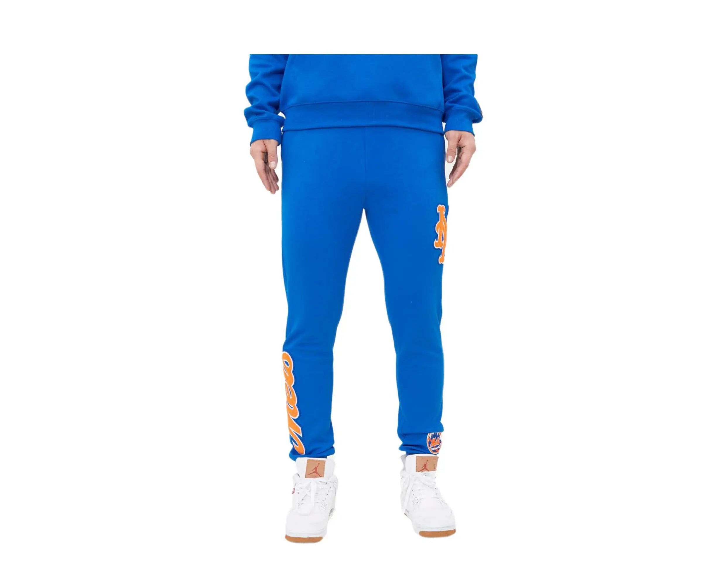 Pro Standard New York Mets Classic Chenille Men Joggers Royal Blue