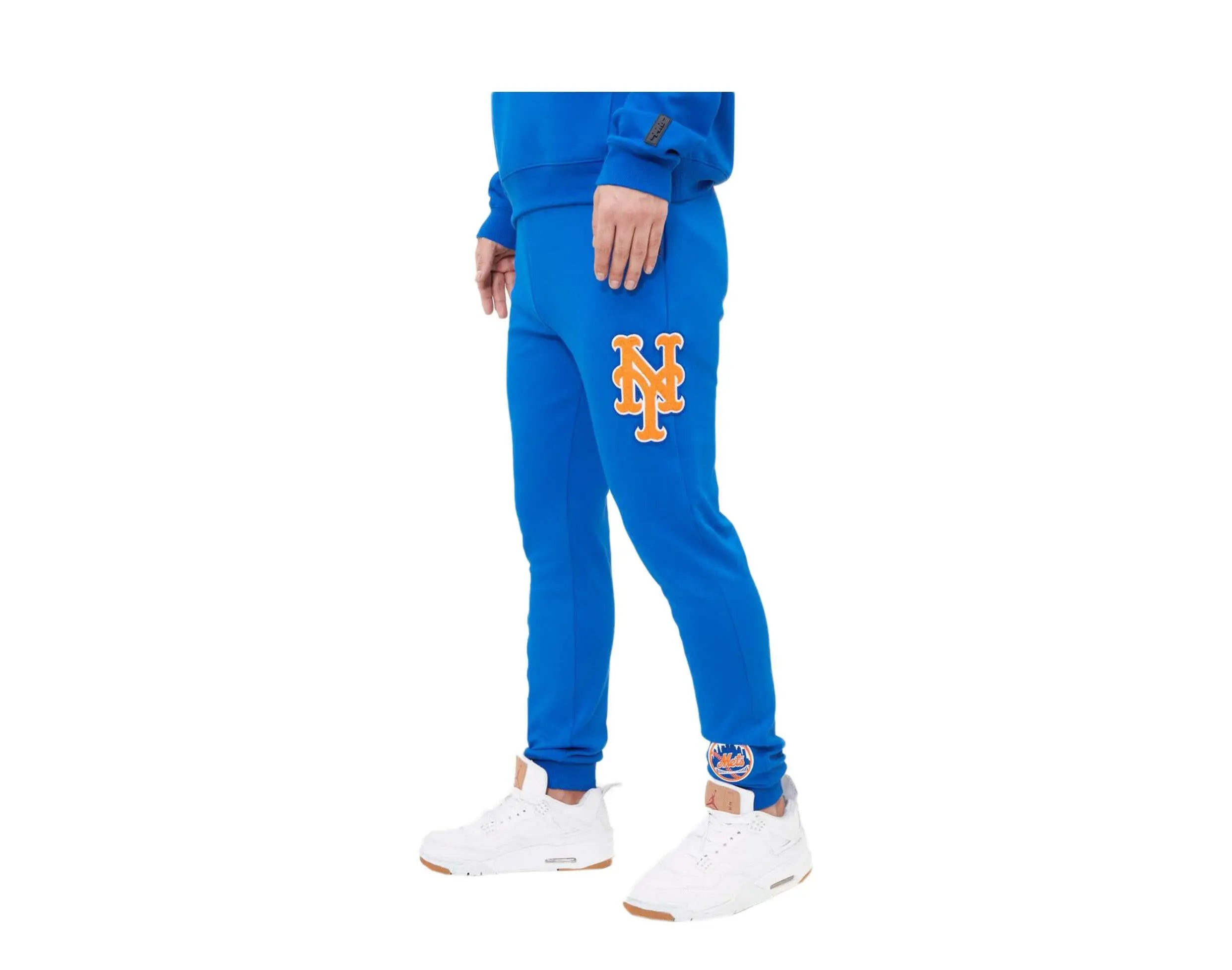 Pro Standard New York Mets Classic Chenille Men Joggers Royal Blue