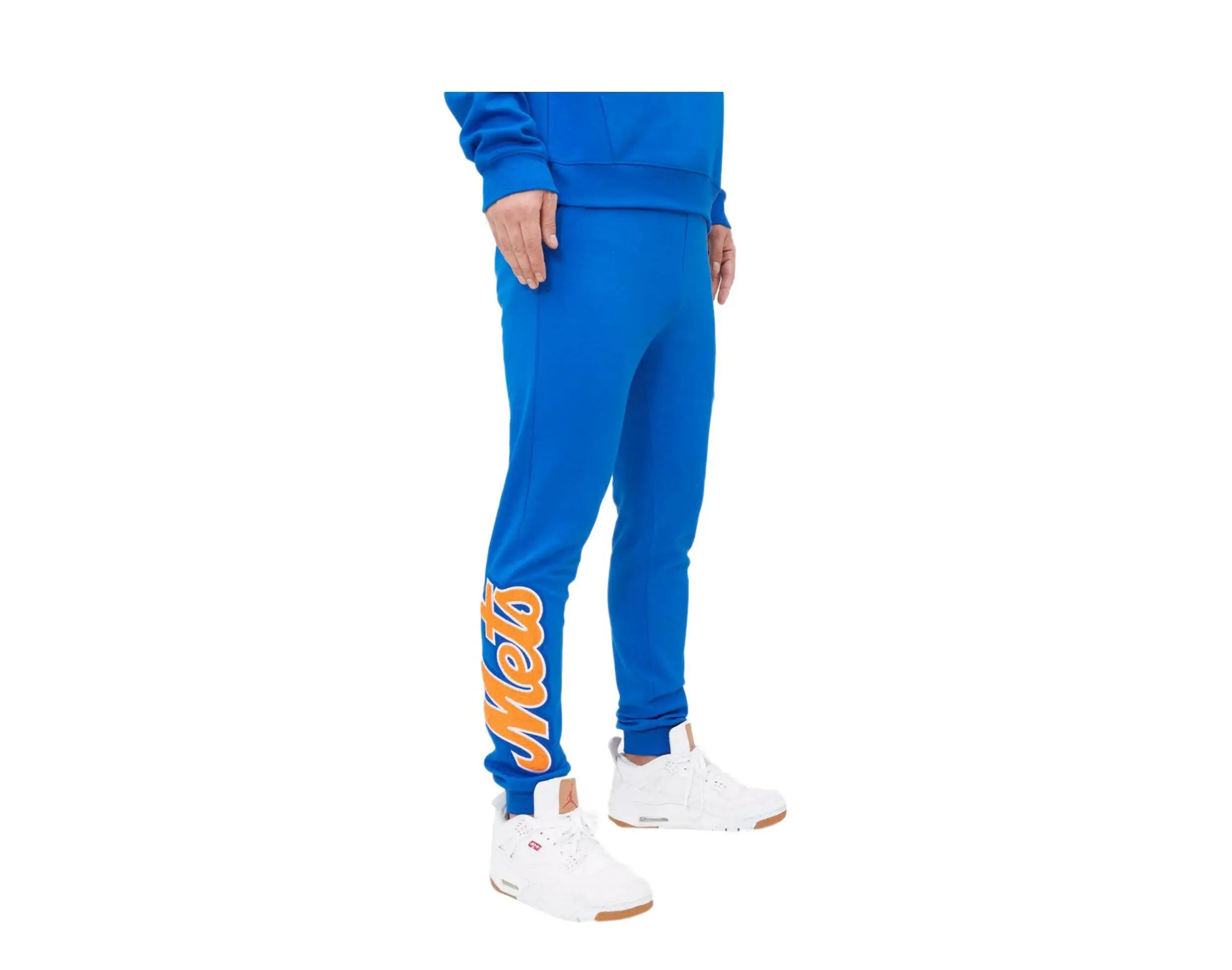 Pro Standard New York Mets Classic Chenille Men Joggers Royal Blue