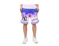 Pro Standard New York Yankees Pro Team Pink Dye Men Shorts Pink Dye