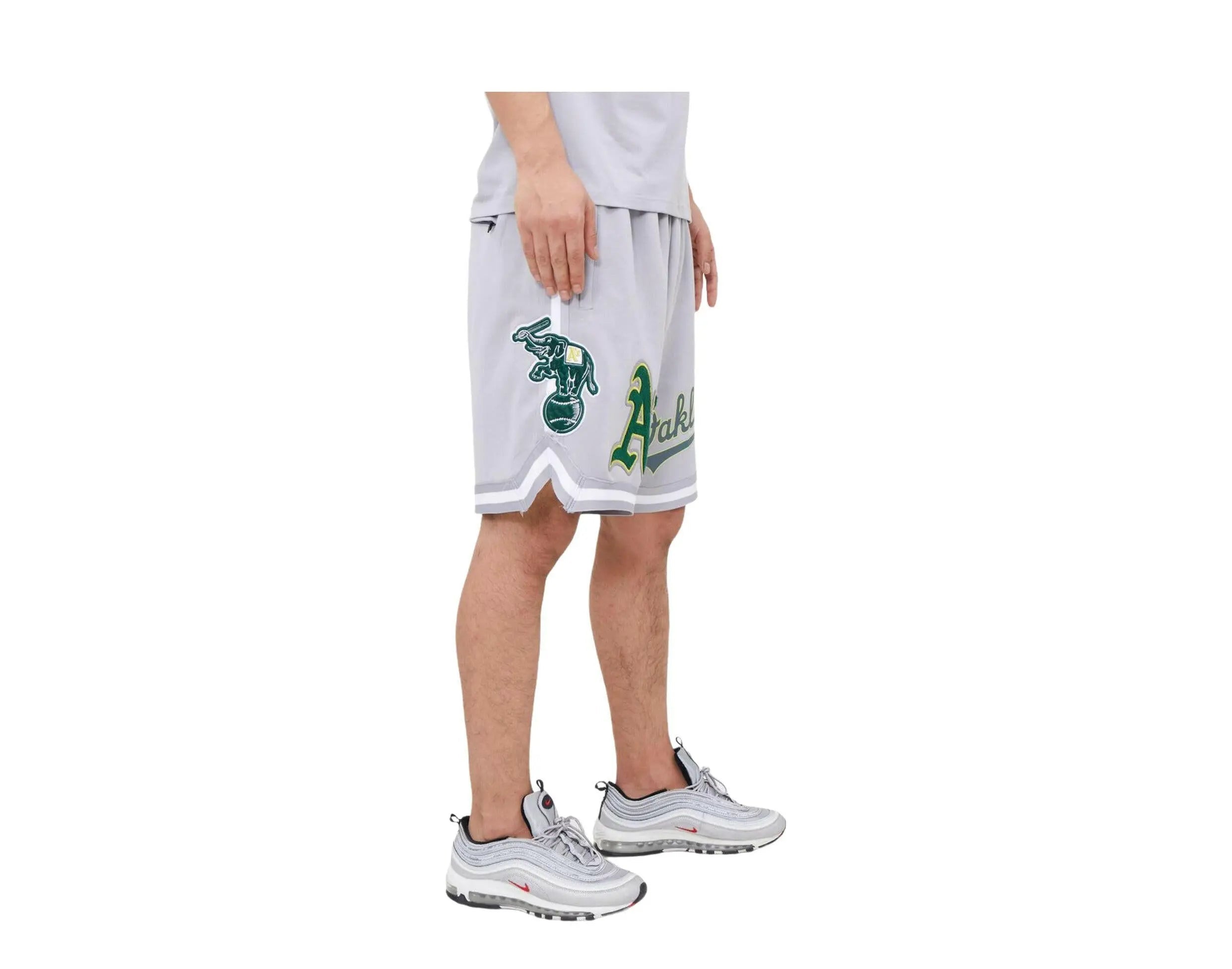 Pro Standard Oakland Athletics Pro Team Men Shorts Grey