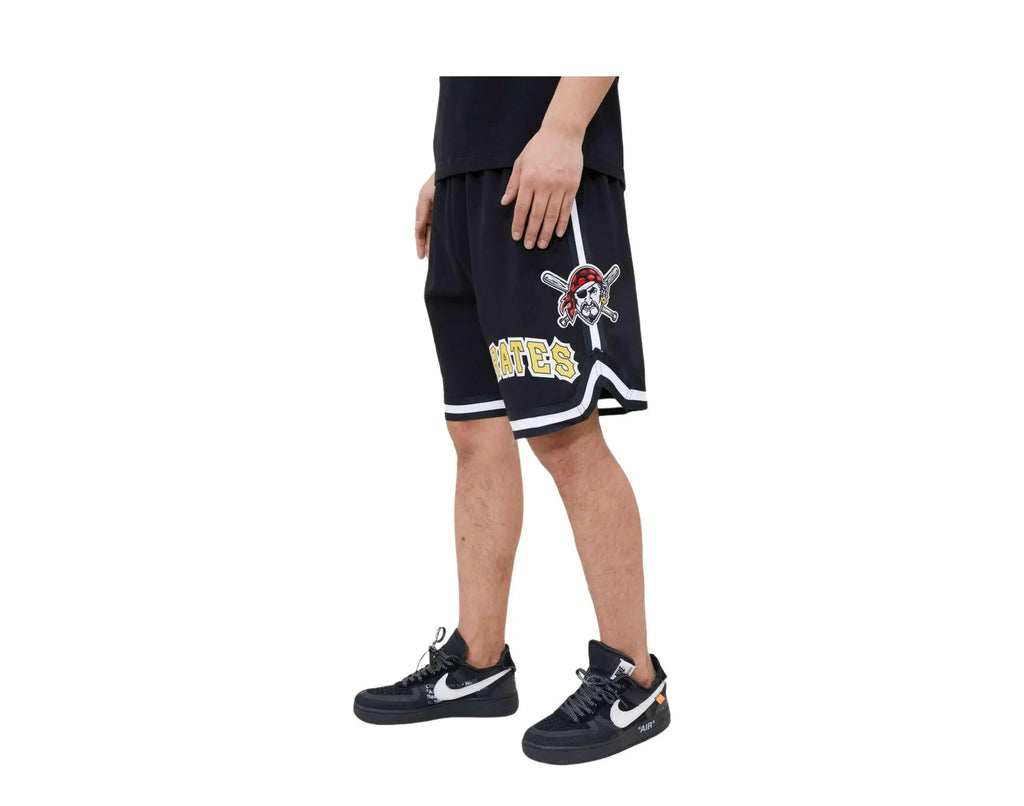 Pro Standard Pittsburgh Pirates Pro Team Men Jogger Shorts Black