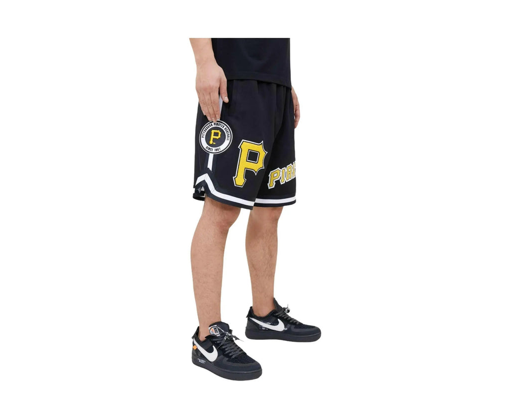 Pro Standard Pittsburgh Pirates Pro Team Men Jogger Shorts Black