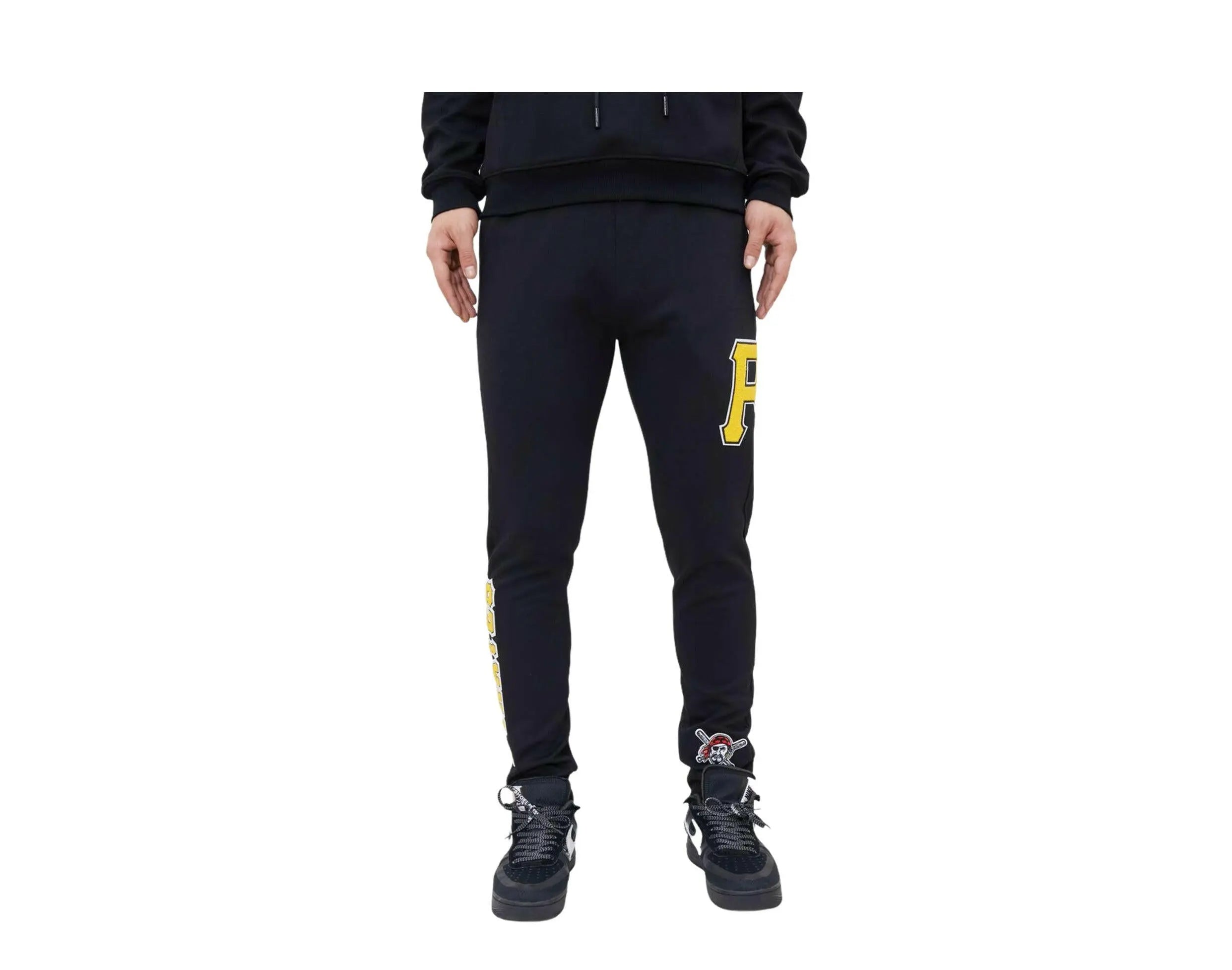 Pro Standard Pittsburgh Pirates Logo Blended Men Joggers Black