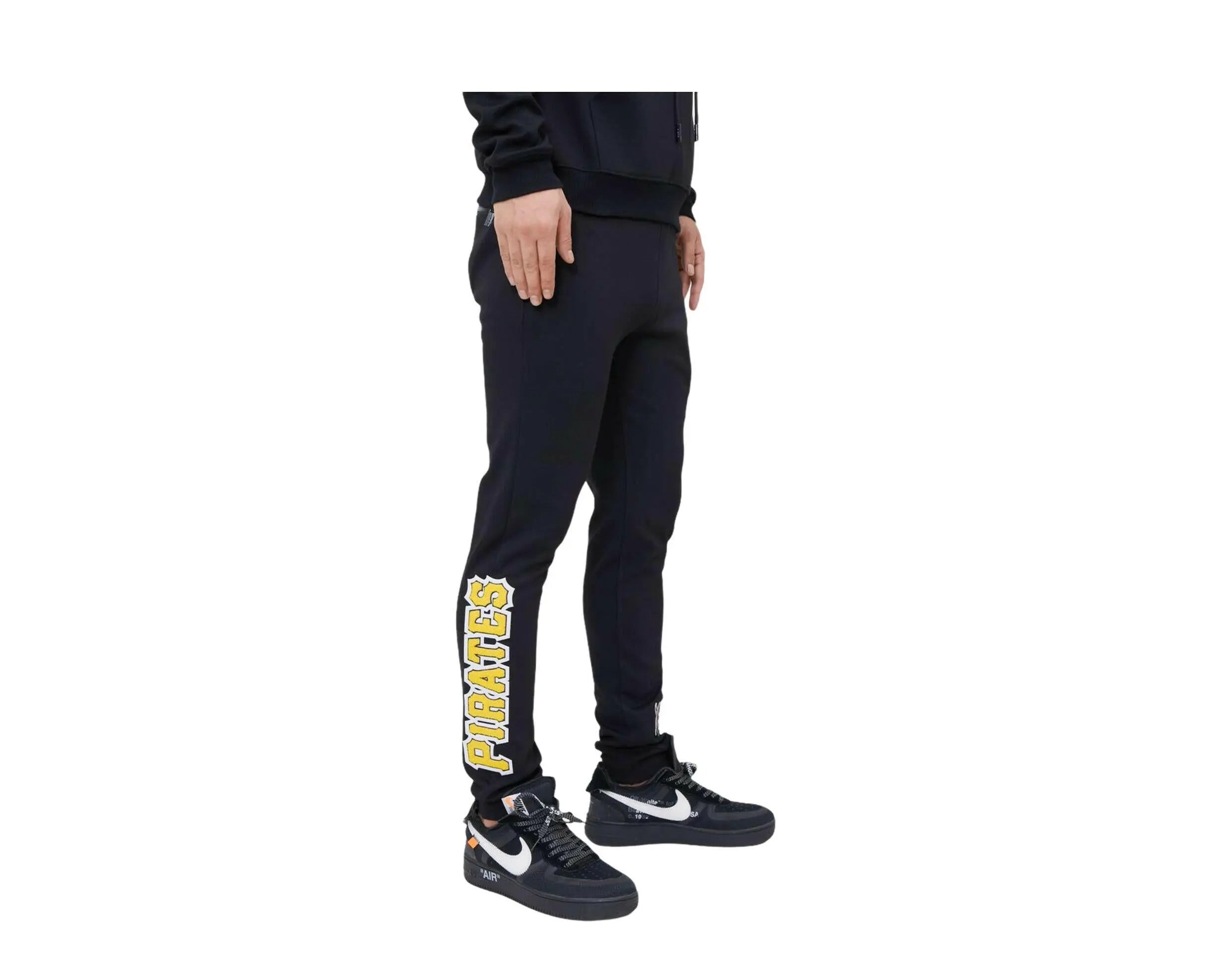 Pro Standard Pittsburgh Pirates Logo Blended Men Joggers Black