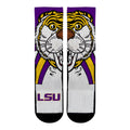 LSU Tigers - Mike the Tiger Mascot Crew Socks