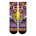 LSU Tigers - Geaux Tigers Crew Socks