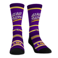 LSU Tigers - Slogan (Geaux Tigers) Crew Socks