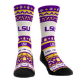 LSU Tigers - Tacky Sweater Crew Socks