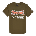 Le Tigre Classic Logo Men’s T-Shirt – Green