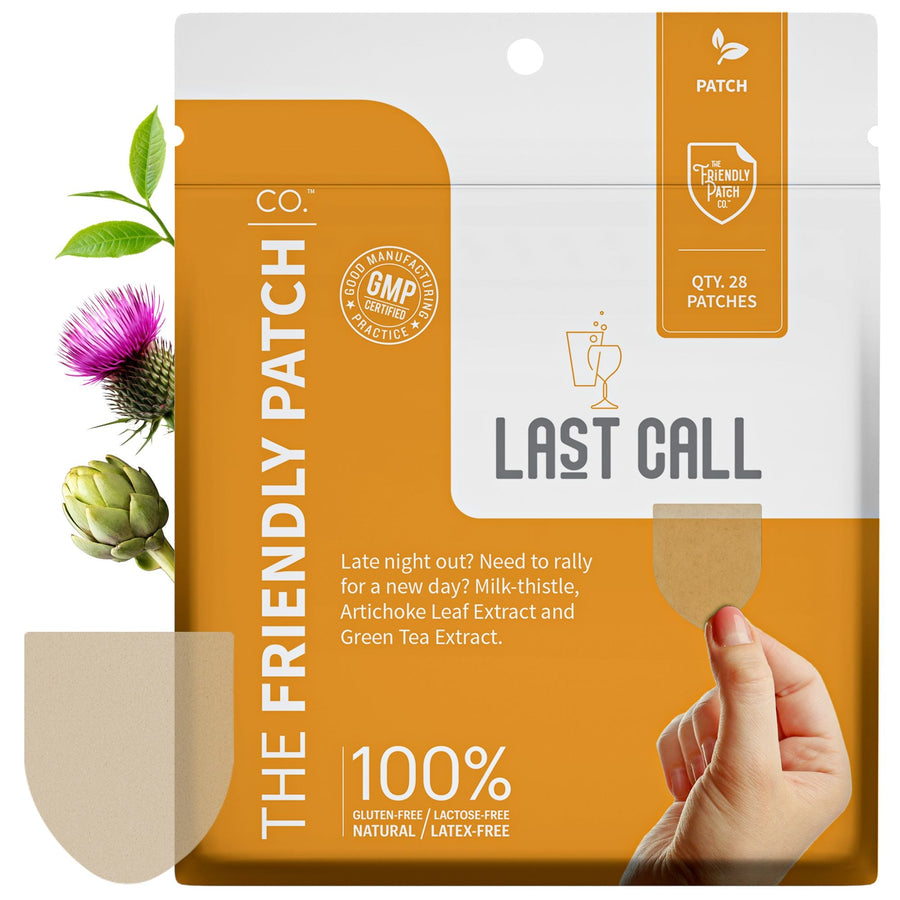 Last Call: High - Potency DHM & Milk Thistle Recovery Patches 28 - Day - 28 Pack
