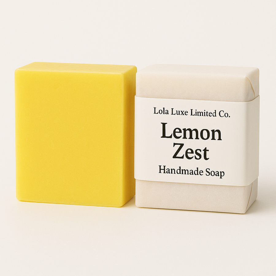 Lemon Zest- Lemon Scented Handmade Soap-0