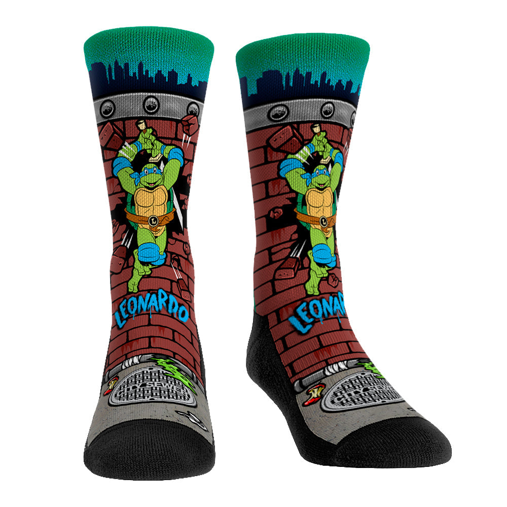 Teenage Mutant Ninja Turtles - Leonardo - Breakout Crew Socks