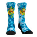 Teenage Mutant Ninja Turtles - Leonardo - Tie-Dye Crew Socks