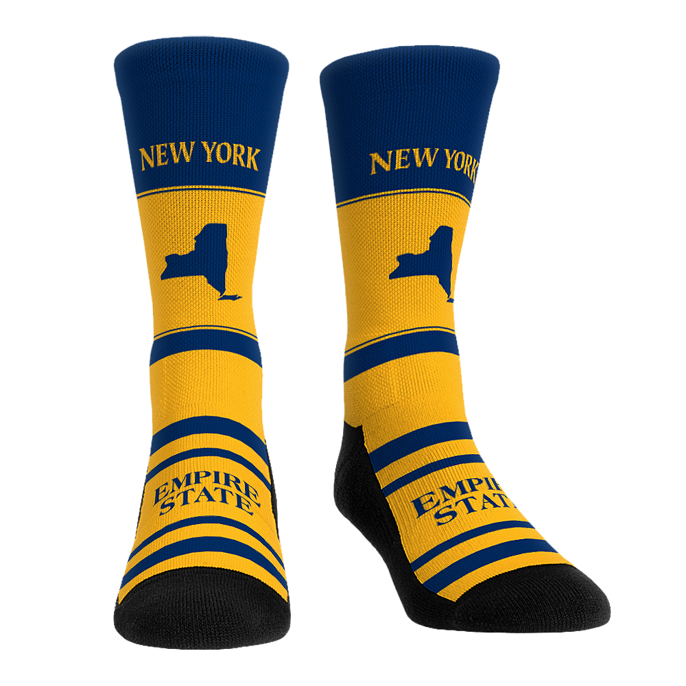 New York - License Plate Crew Socks