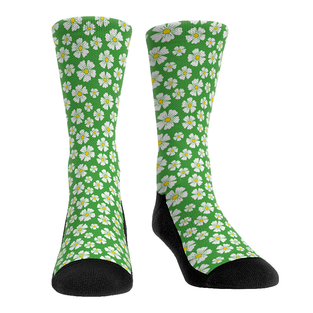 Crazy Daisy Crew Socks