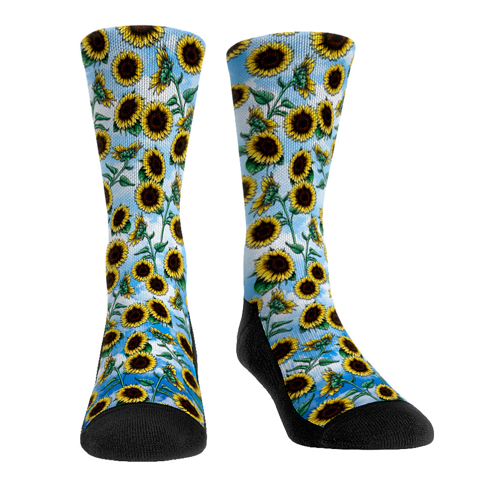 Sunny but Cloudy Crew Socks