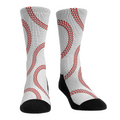 Baseball Laces Crew Socks