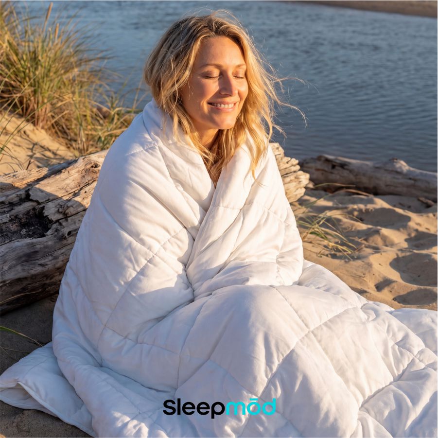 Cooling Comforter Set – Temperature - Regulating Eucalyptus Silk Comforter & Pillow Shams