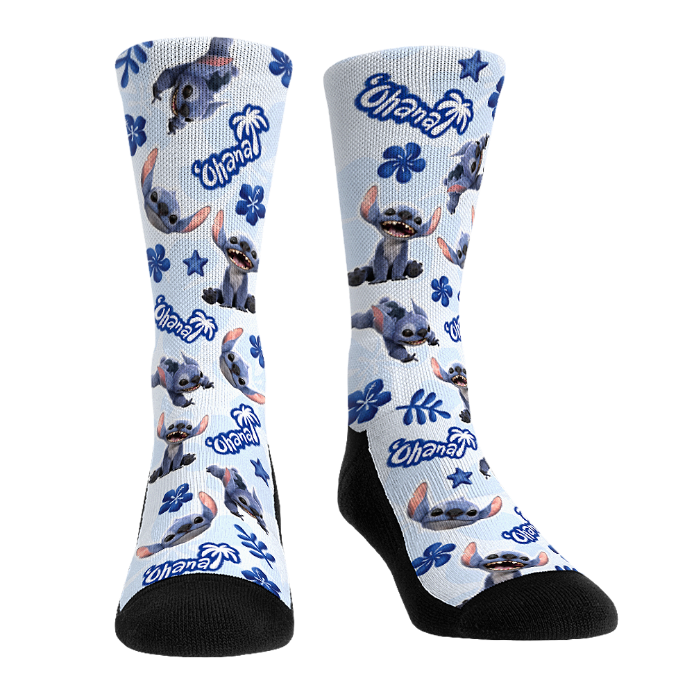 Lilo & Stitch (2025) - Stitch All-Over Crew Socks